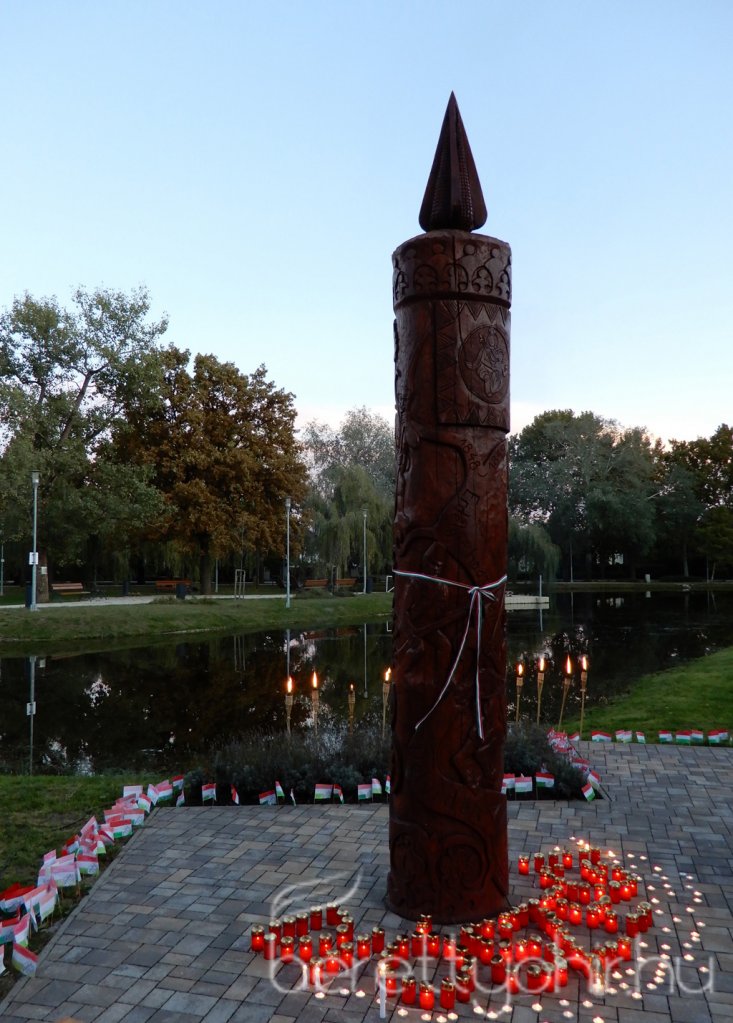 Gyertyagyújtás az aradi vértanúk emlékére 30